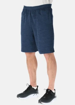 Hot Swedemount Training Logo Shorts Navy Melange/Lt. Grey Melange