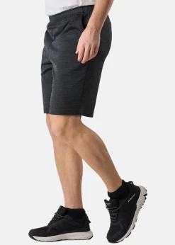 Discount Swedemount Training Logo Shorts II Charcoal Melange/Charcoal Melange
