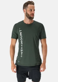 Discount Swedemount Training Logo Tee Olive Melange/Reflective