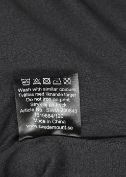 Sale Swedemount Training Logo Tee W Charcoal Melange/New Pink