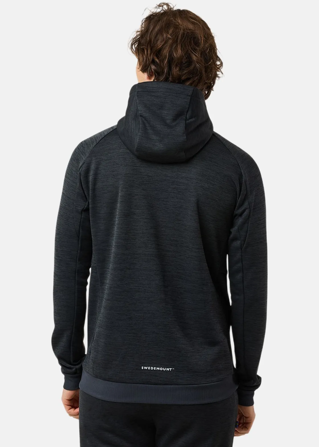 Swedemount Training Logo Zip Hood II Charcoal Melange/Charcoal Melange