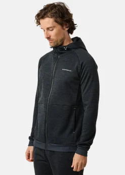 Swedemount Training Logo Zip Hood II Charcoal Melange/Charcoal Melange