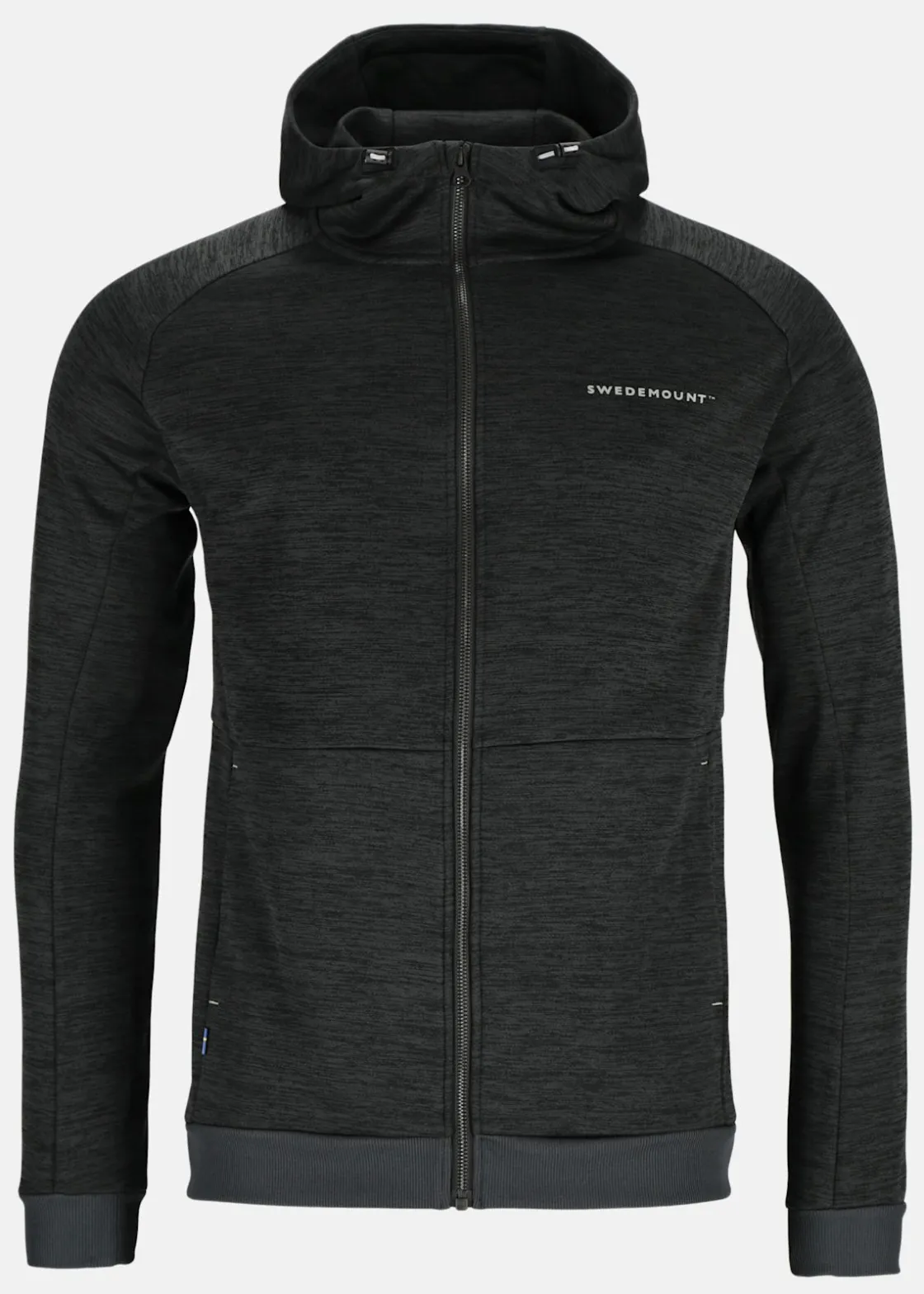 Swedemount Training Logo Zip Hood II Charcoal Melange/Charcoal Melange