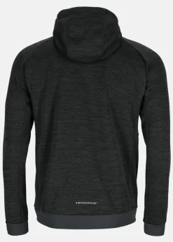 Swedemount Training Logo Zip Hood II Charcoal Melange/Charcoal Melange