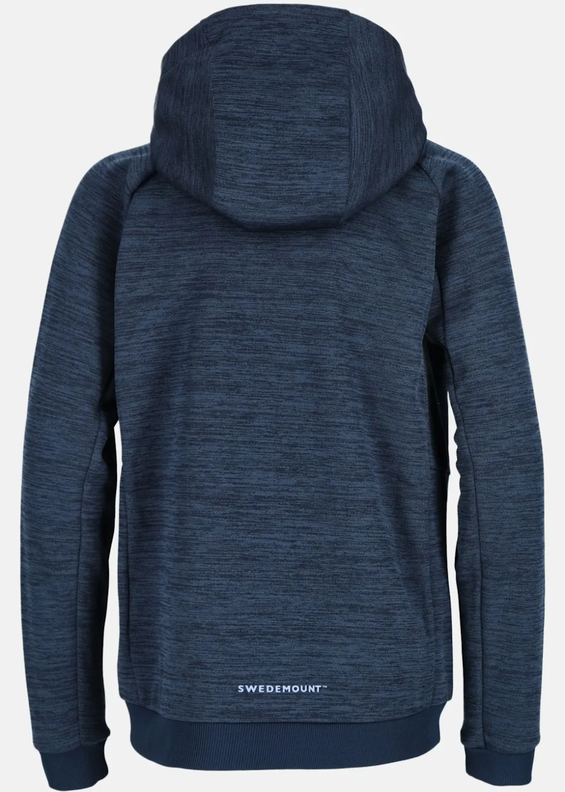 Sale Swedemount Training Logo Zip Hood JR II Navy Melange/Lt Blue