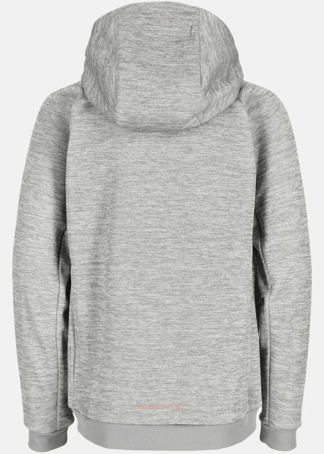 Swedemount Training Logo Zip Hood JR II Lt. Grey Melange/Dusty Rose