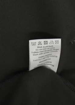 New Swedemount Training Logo Zip hood W Charcoal Melange/Lt. Grey Melange