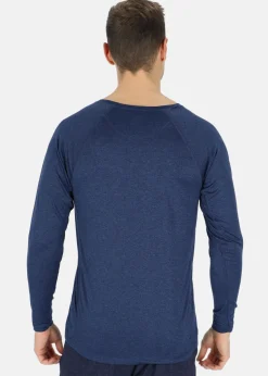 Hot X-trail Training L/S Tee Navy Melange