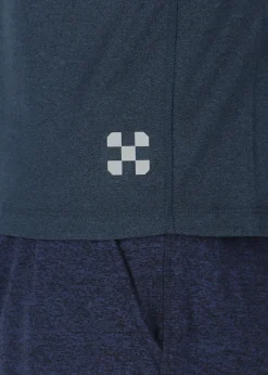 New X-trail Training L/S Tee II Dk. Navy Melange