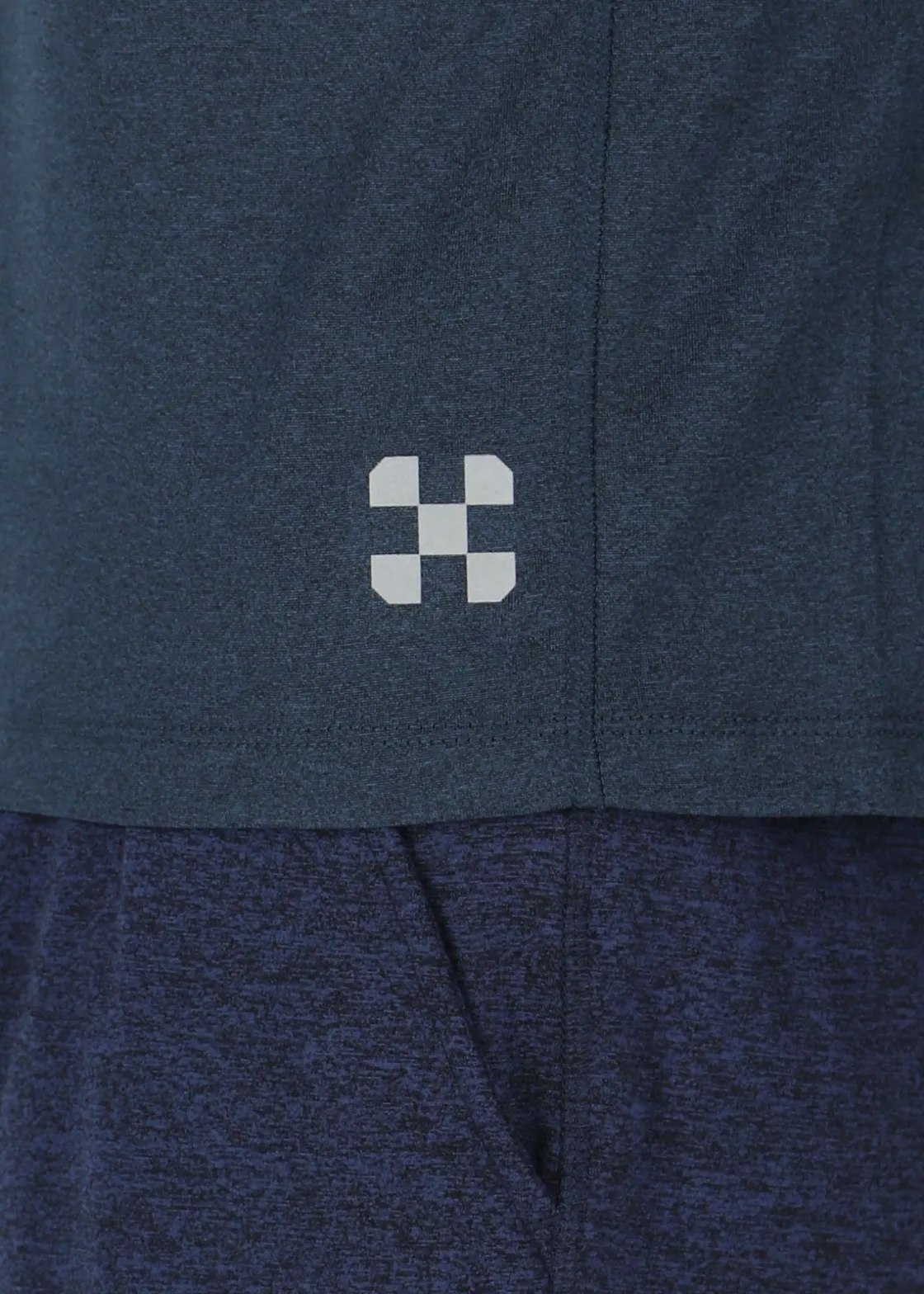 New X-trail Training L/S Tee II Dk. Navy Melange