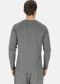 New X-trail Training L/S Tee II Charcoal Melange