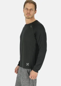 Hot X-trail Training L/S Tee II Black Melange