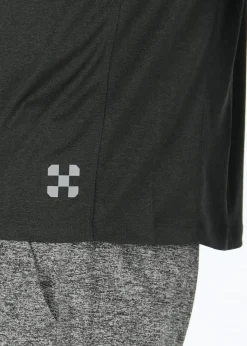 Hot X-trail Training L/S Tee II Black Melange