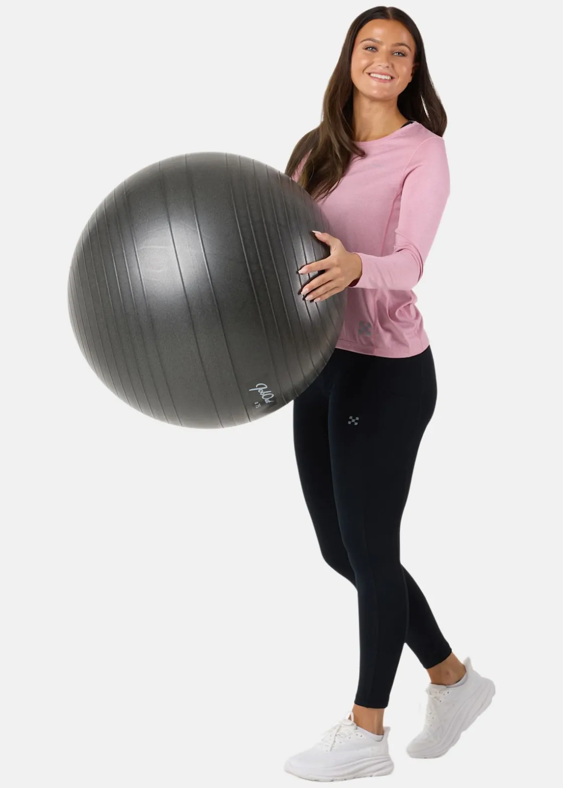 Outlet X-trail Training L/S Tee II W Dusty Rose Melange