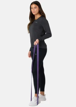 Discount X-trail Training L/S Tee II W Black Melange