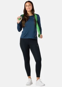 X-trail Training L/S Tee II W Dk. Navy Melange