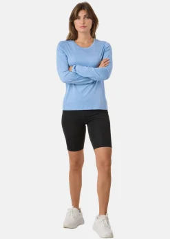 Sale X-trail Training L/S Tee W Lt. Blue Melange