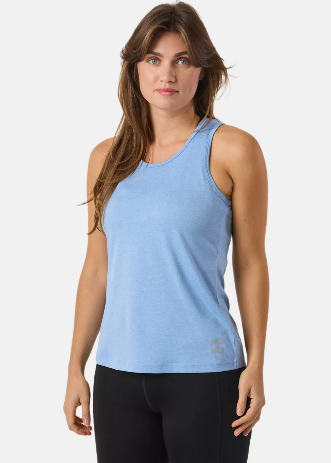 Hot X-trail Training Singlet W Lt. Blue Melange