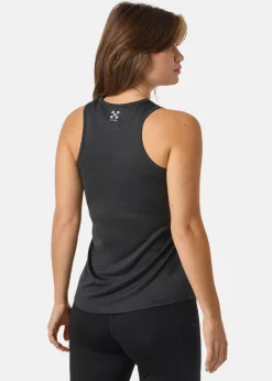 Outlet X-trail Training Singlet W Black Melange