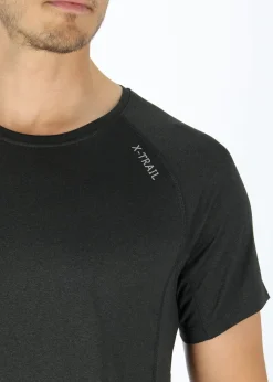 X-trail Training Tee II Black Melange