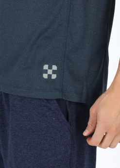 New X-trail Training Tee II Dk. Navy Melange