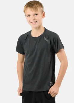 Sale X-trail Training Tee II JR Black Melange
