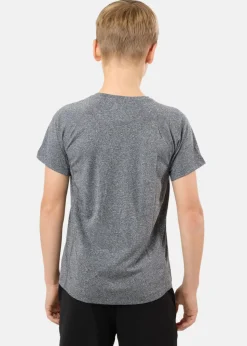 X-trail Training Tee II JR Charcoal Melange