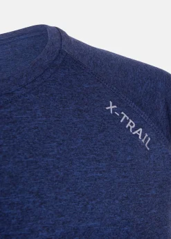 Discount X-trail Training Tee JR Navy Melange