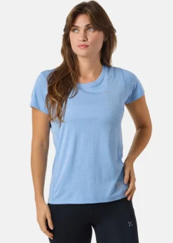 Online X-trail Training Tee W Lt. Blue Melange