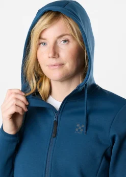 X-trail Training Zip Hood 2.0 W Navy Blue