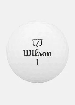 Hot Wilson TRIAD GOLF BALL White 12-BALL White/