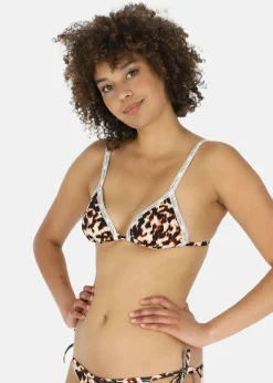 Clearance Calvin Klein Triangle Bras Animal