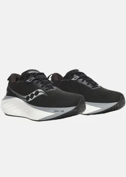 Discount Saucony TRIUMPH 22 BLACK/WHITE