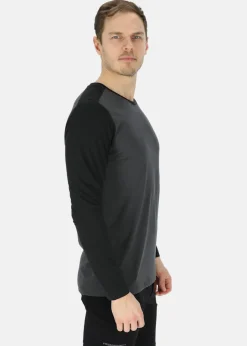 Swedemount Trondheim Lyocell Long Sleeve Charcoal/Black