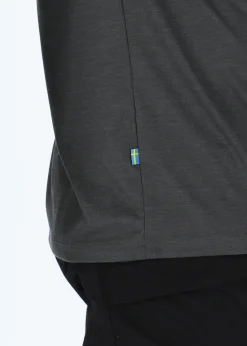 Swedemount Trondheim Lyocell Long Sleeve Charcoal/Black