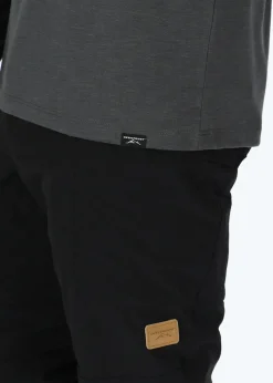 Swedemount Trondheim Lyocell Long Sleeve Charcoal/Black