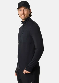 Best Swedemount Trondheim Midlayer Full Zip Black