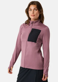 Online Swedemount Trondheim Midlayer Full Zip W Dk. Mauve