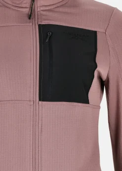 Online Swedemount Trondheim Midlayer Full Zip W Dk. Mauve