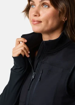 Outlet Swedemount Trondheim Midlayer Full Zip Vest W Black