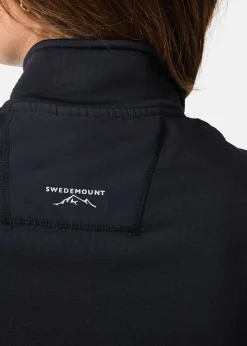 Outlet Swedemount Trondheim Midlayer Full Zip Vest W Black