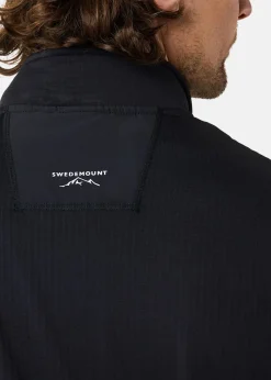 Clearance Swedemount Trondheim Midlayer Full Zip Vest Black