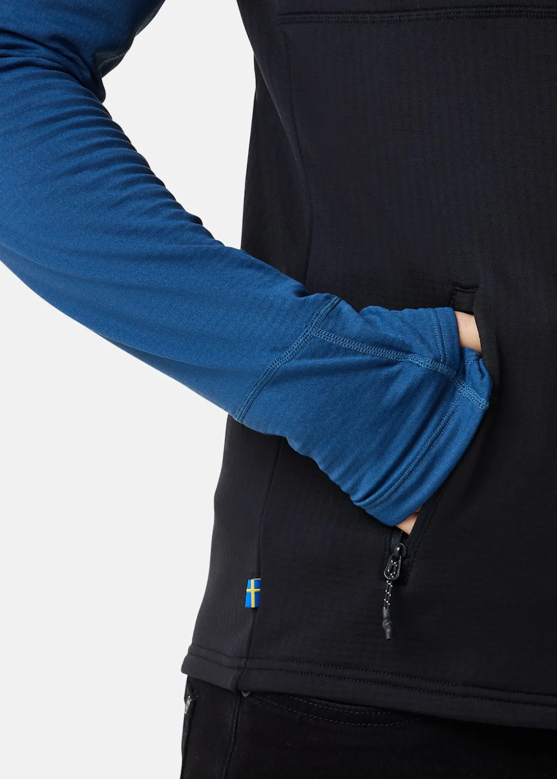 Clearance Swedemount Trondheim Midlayer Full Zip Vest Black