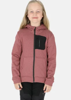 Best Swedemount Trondheim Stretch Full Zip Hood JR Dusty Rose Melange