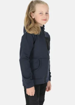 Hot Swedemount Trondheim Stretch Full Zip Hood JR Dk. Navy Melange