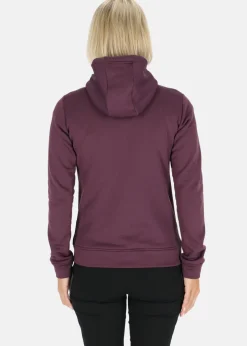 Best Swedemount Trondheim Stretch Full Zip Hood W Plum Melange