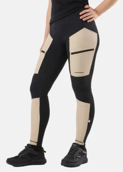 Clearance Swedemount Trondheim Trekking Tights W Sand/Black