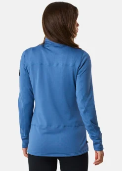 Hot Swedemount Trondheim Wind Mid Layer Full Zip W Dusty Blue