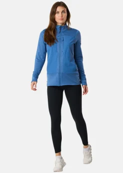 Hot Swedemount Trondheim Wind Mid Layer Full Zip W Dusty Blue