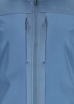 Hot Swedemount Trondheim Wind Mid Layer Full Zip W Dusty Blue